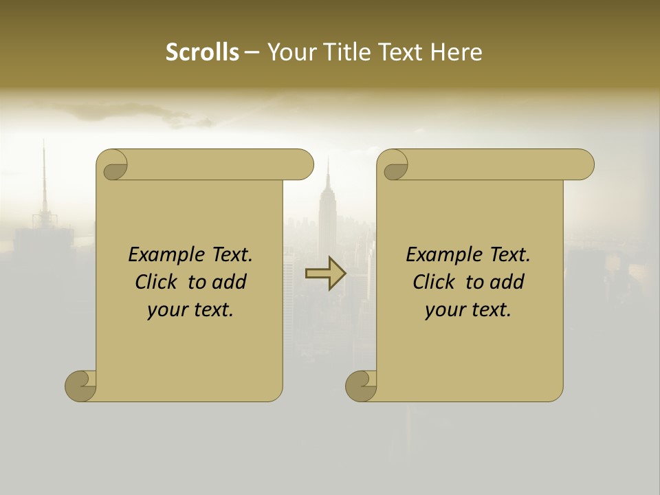 Clothes People Purchase PowerPoint Template