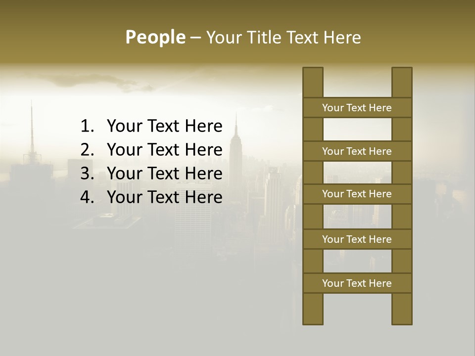 Clothes People Purchase PowerPoint Template