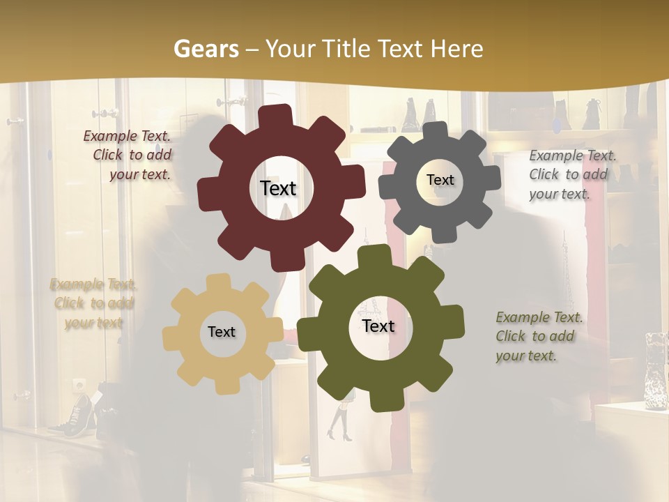 Clothes People Purchase PowerPoint Template