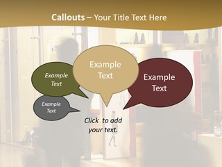 Clothes People Purchase PowerPoint Template