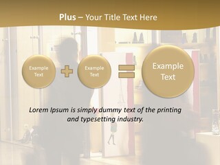 Clothes People Purchase PowerPoint Template