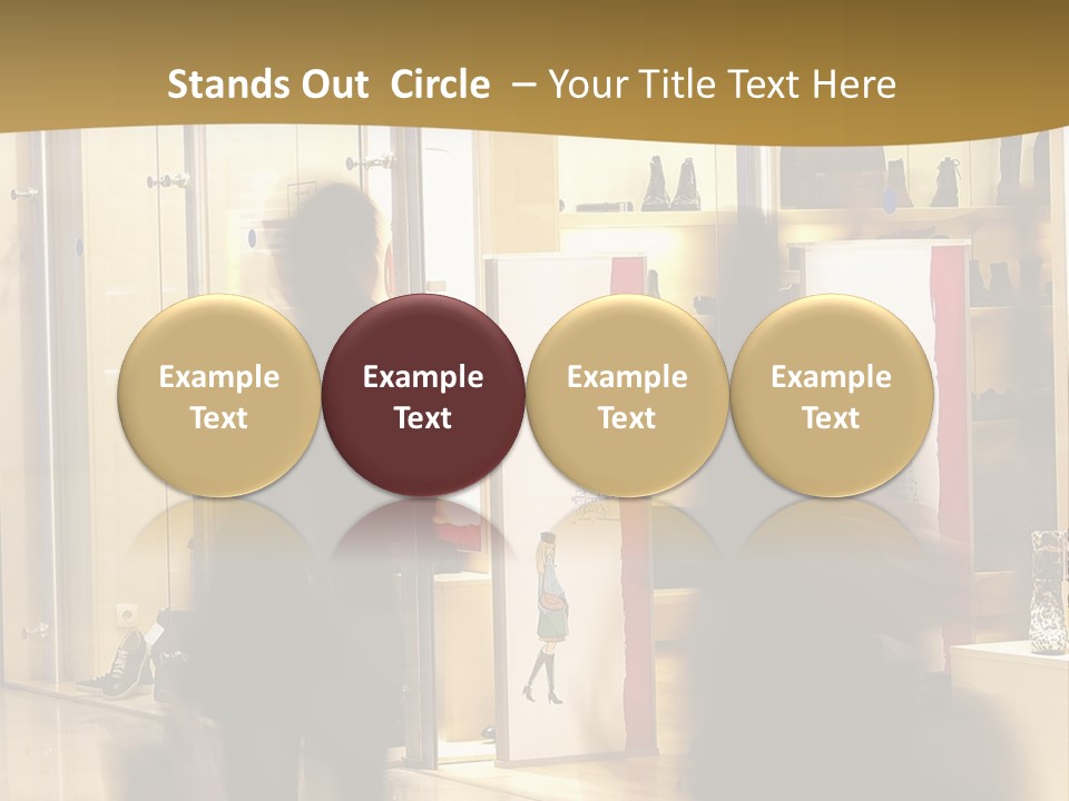 Clothes People Purchase PowerPoint Template