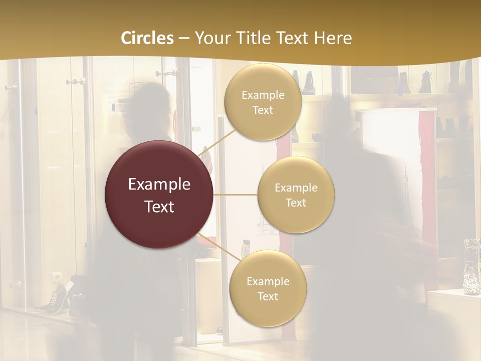 Clothes People Purchase PowerPoint Template