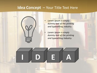 Clothes People Purchase PowerPoint Template