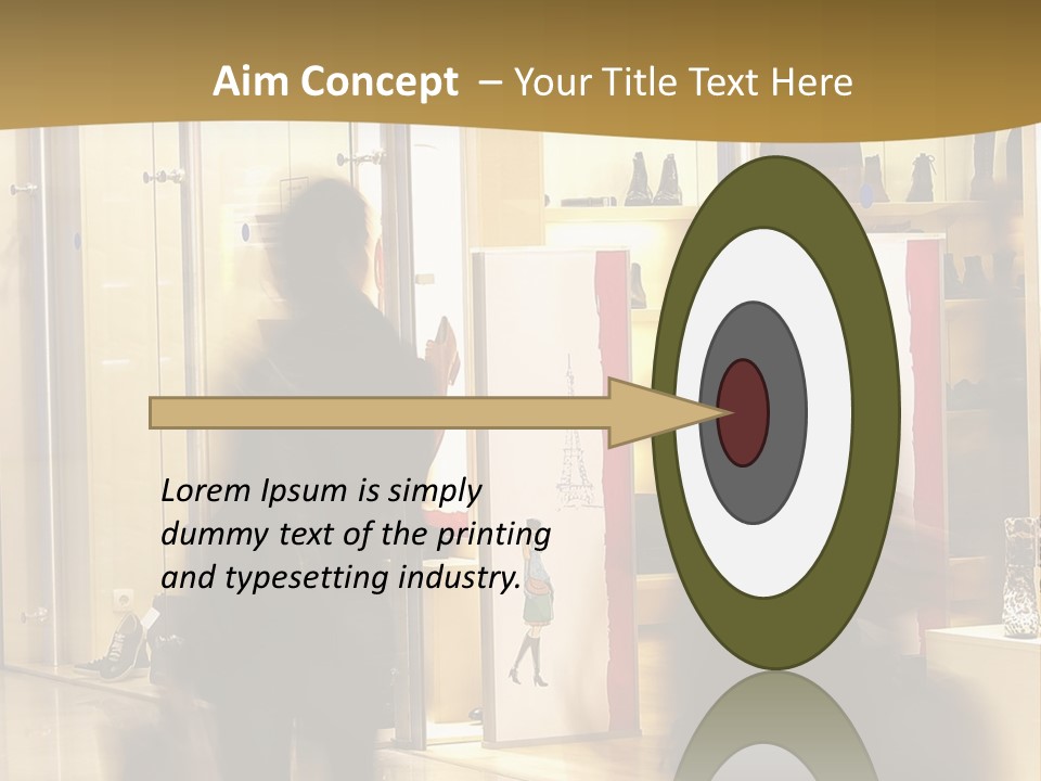Clothes People Purchase PowerPoint Template