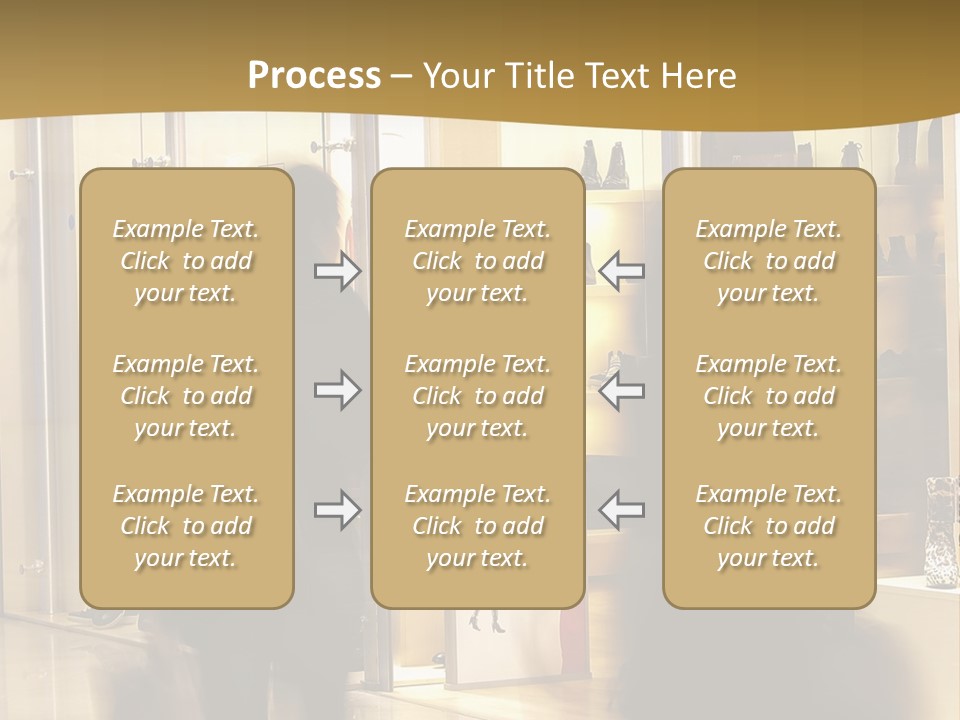 Clothes People Purchase PowerPoint Template