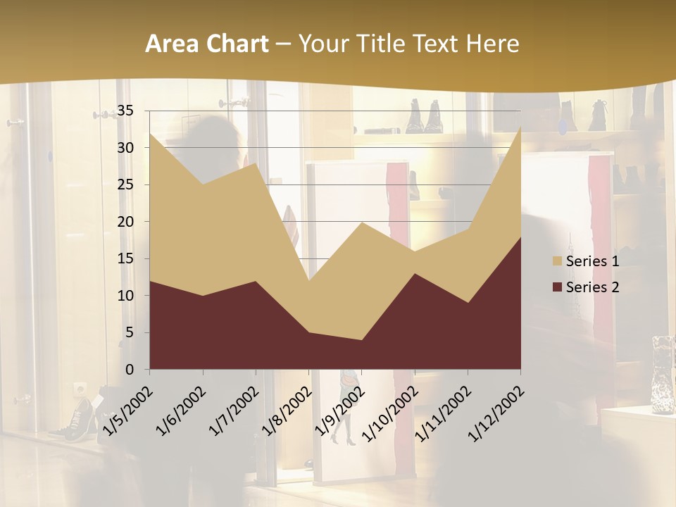 Clothes People Purchase PowerPoint Template