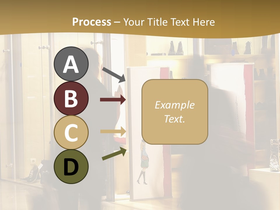 Clothes People Purchase PowerPoint Template