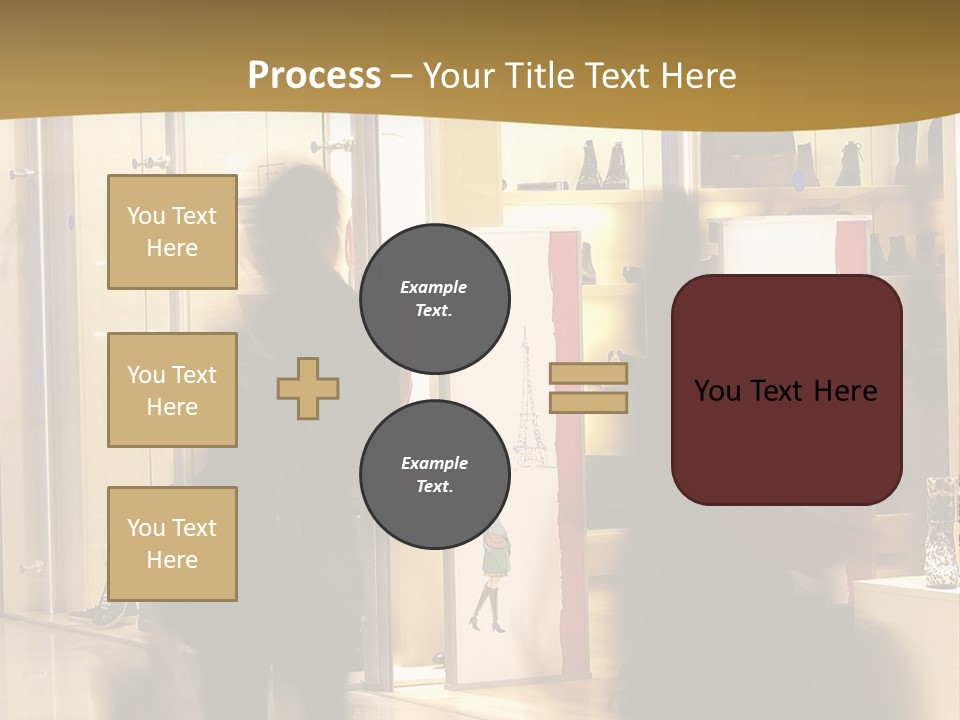 Clothes People Purchase PowerPoint Template
