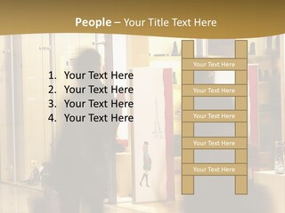 Clothes People Purchase PowerPoint Template