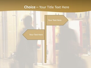 Clothes People Purchase PowerPoint Template