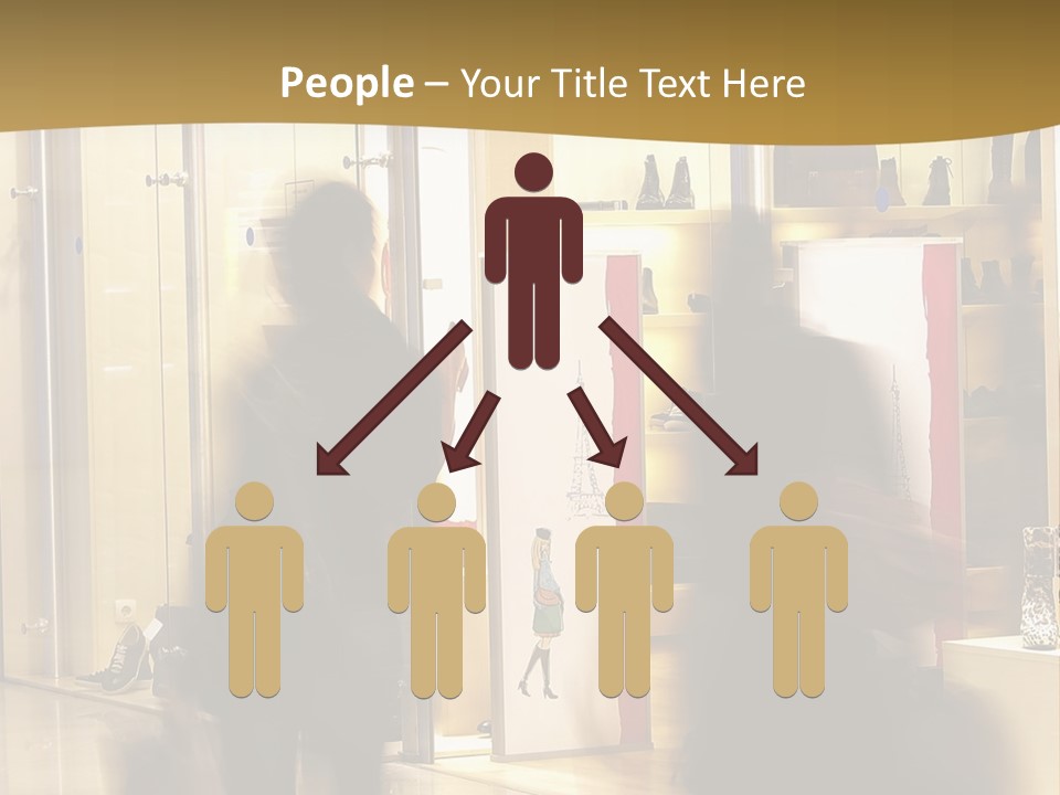 Clothes People Purchase PowerPoint Template