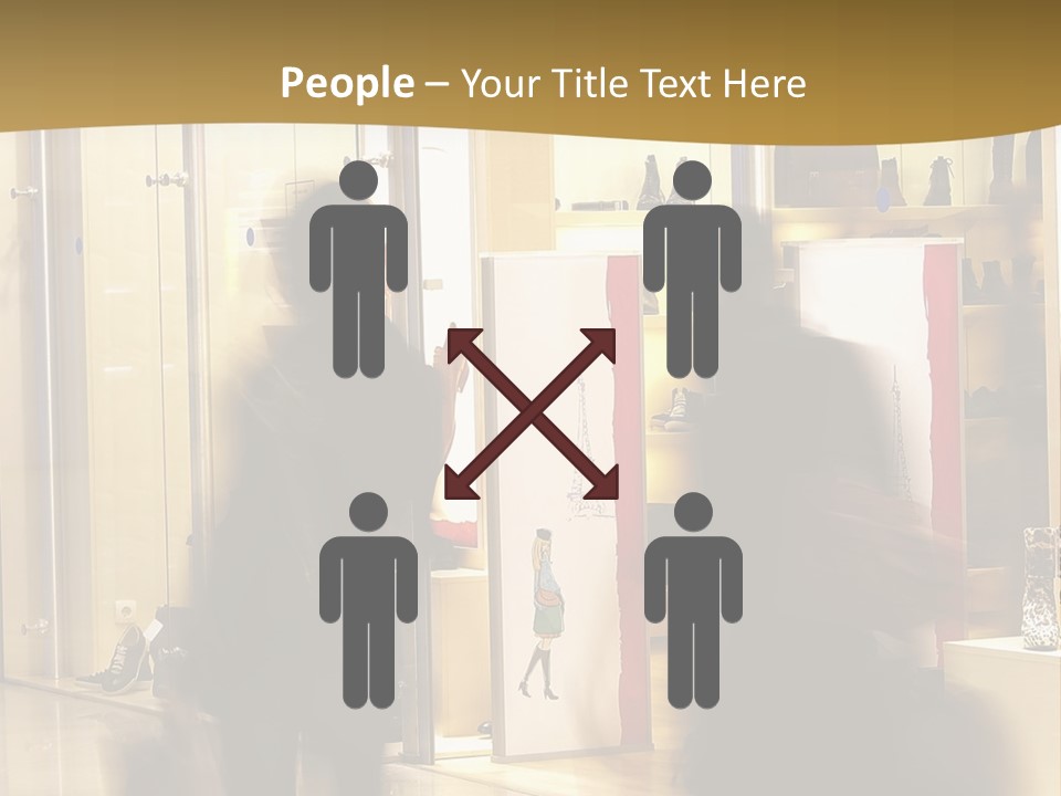 Clothes People Purchase PowerPoint Template