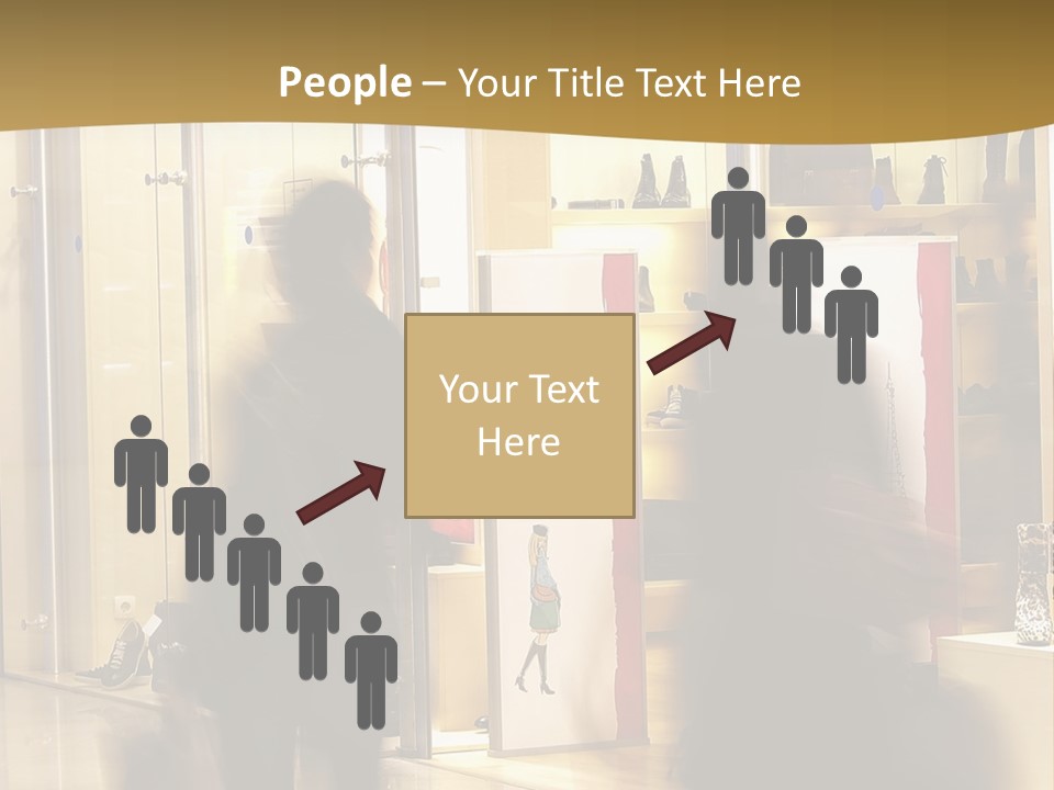Clothes People Purchase PowerPoint Template