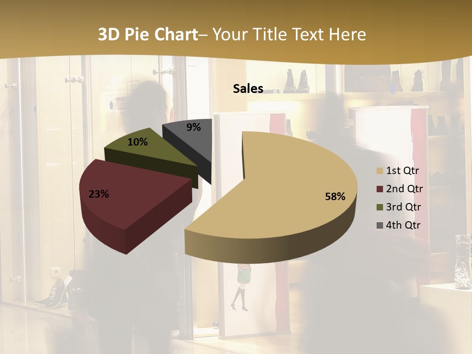 Clothes People Purchase PowerPoint Template