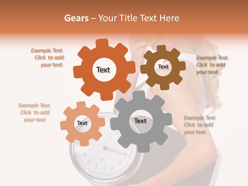 Drying Elegance Beautiful PowerPoint Template