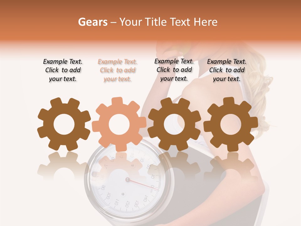 Drying Elegance Beautiful PowerPoint Template