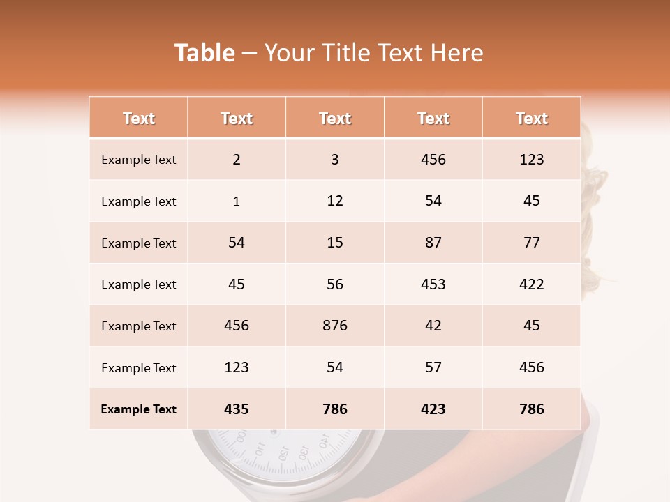 Drying Elegance Beautiful PowerPoint Template