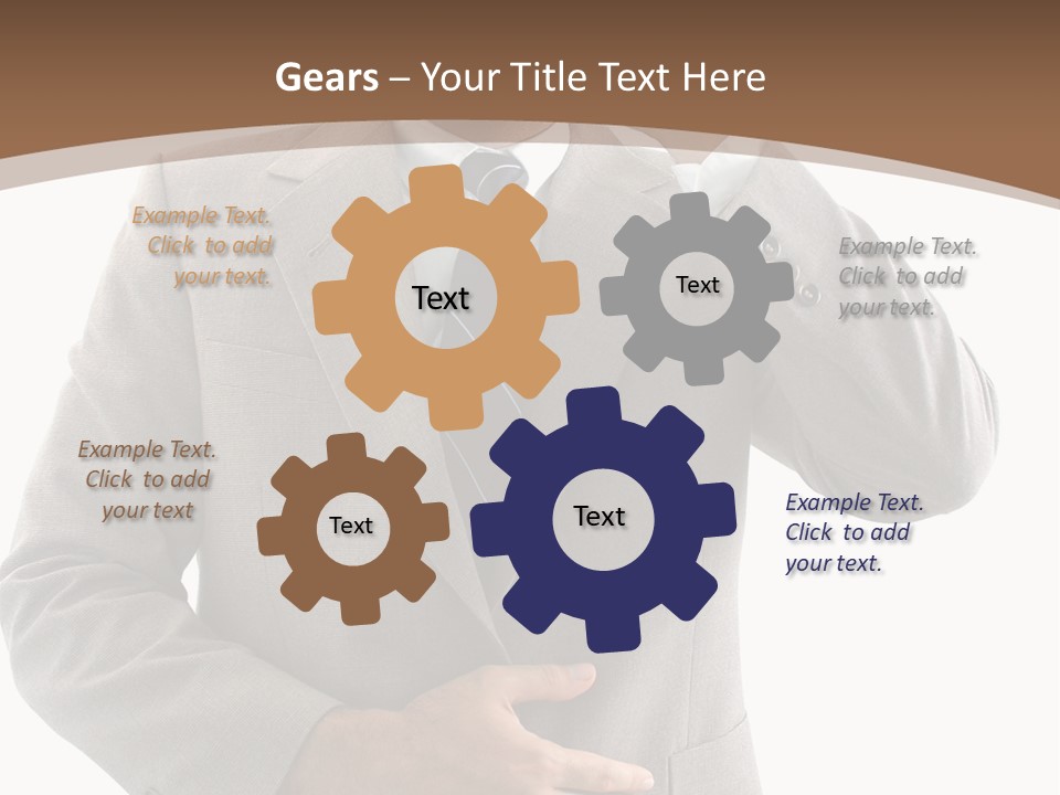 Drying Elegance Beautiful PowerPoint Template