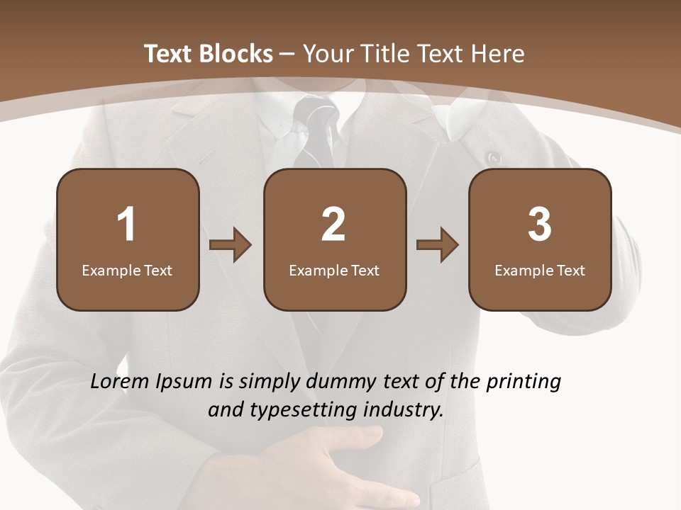 Drying Elegance Beautiful PowerPoint Template