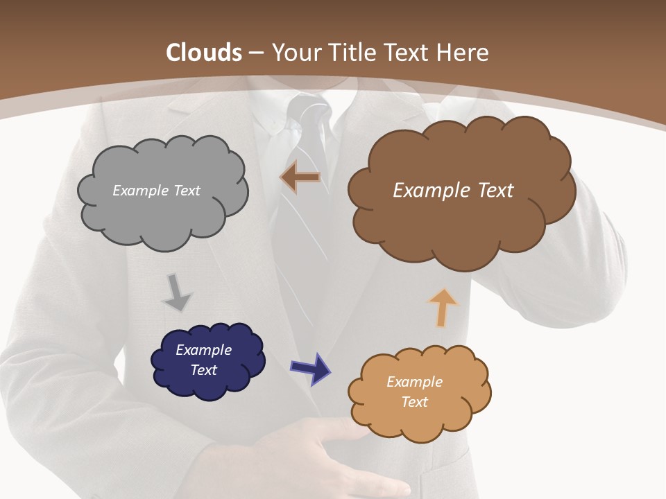 Drying Elegance Beautiful PowerPoint Template