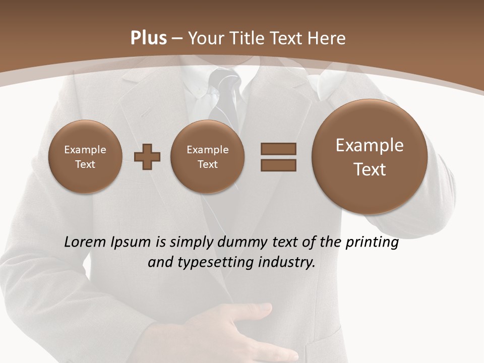 Drying Elegance Beautiful PowerPoint Template