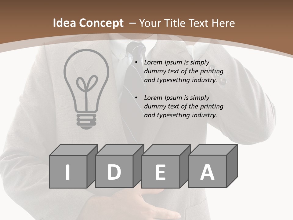 Drying Elegance Beautiful PowerPoint Template