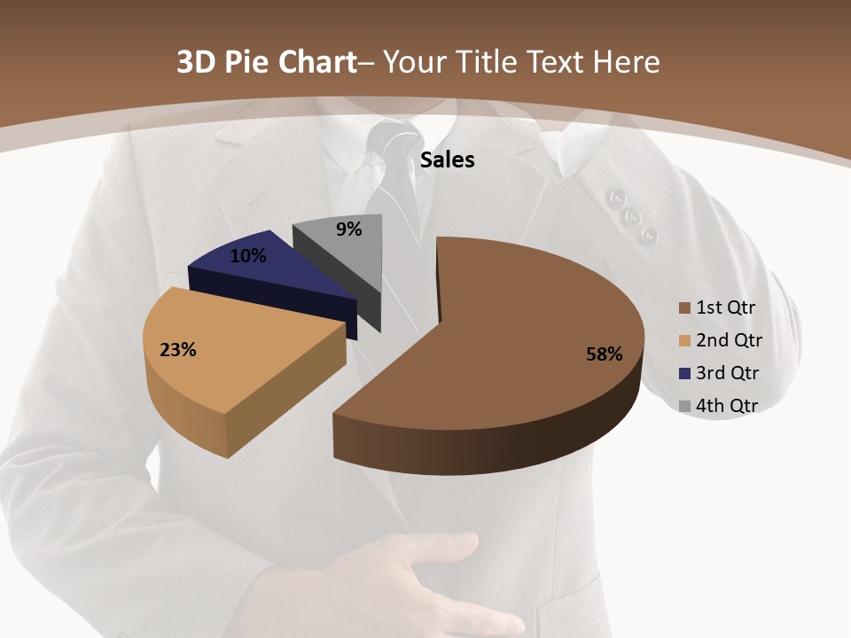 Drying Elegance Beautiful PowerPoint Template