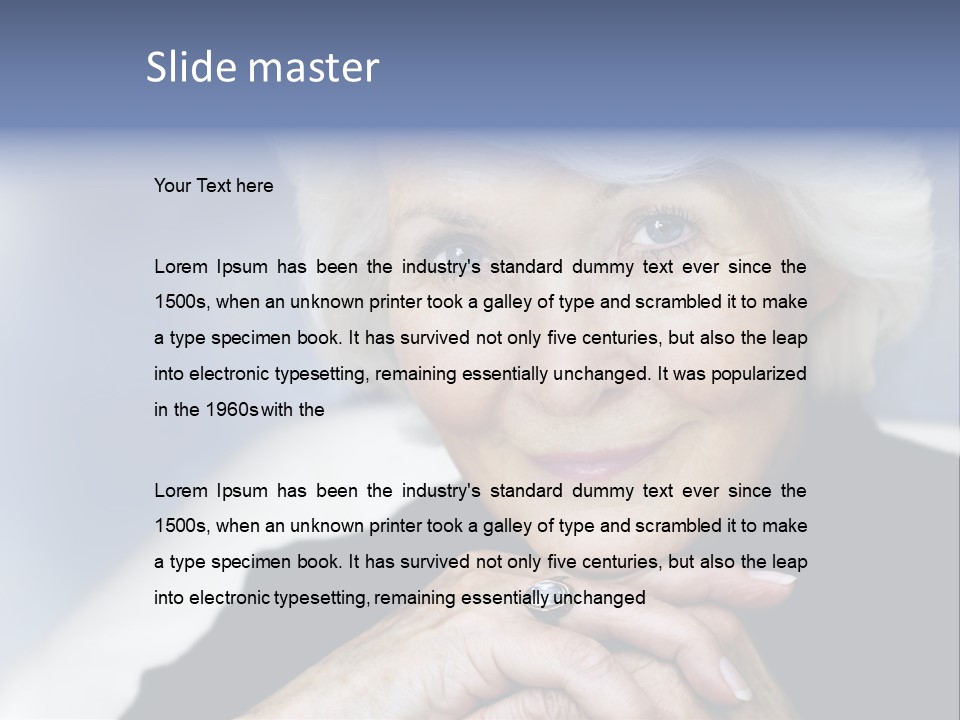 Gesture Relationship Symbolic PowerPoint Template