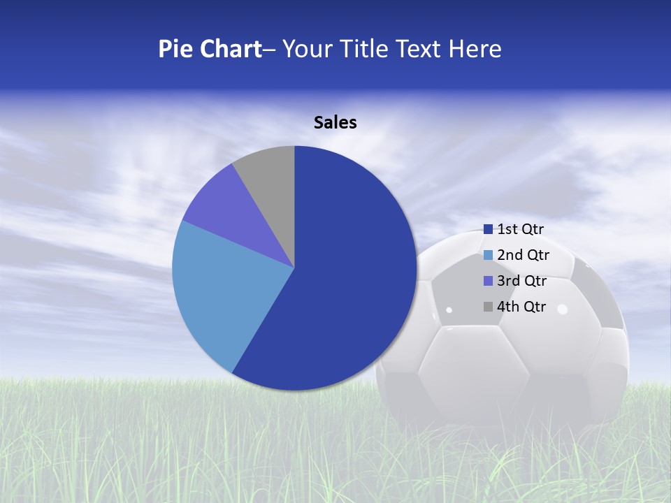 Clouds Horizontal Sphere PowerPoint Template