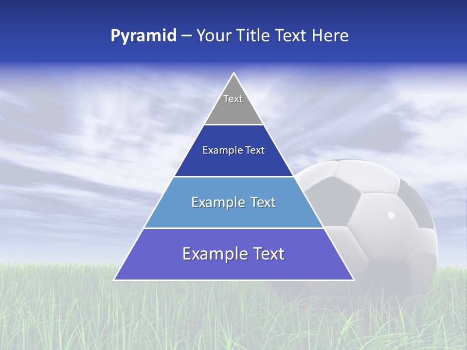 Clouds Horizontal Sphere PowerPoint Template