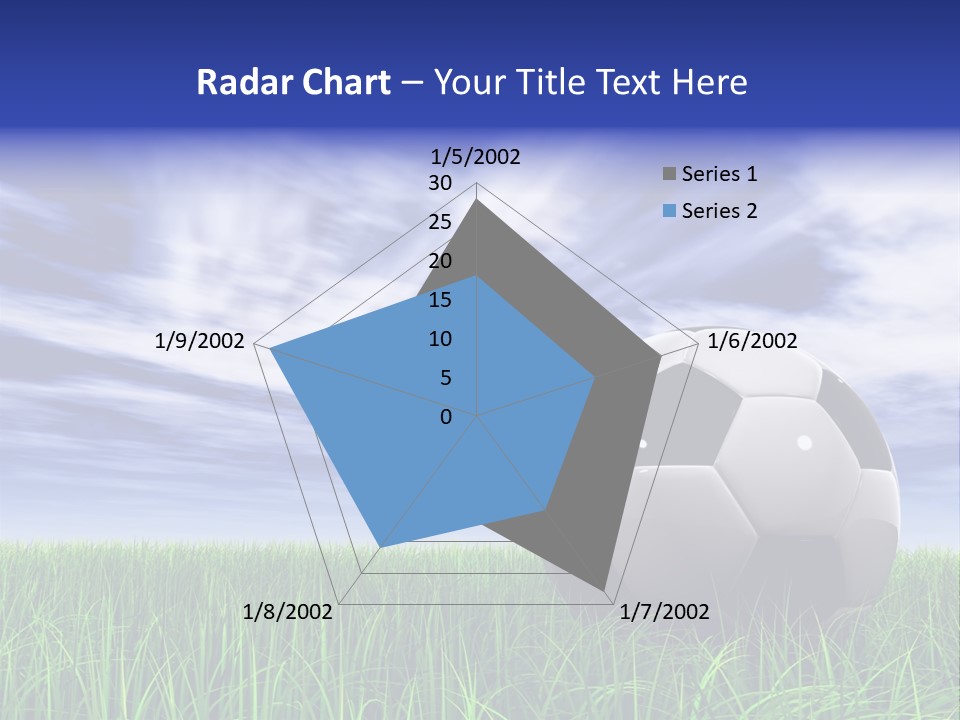 Clouds Horizontal Sphere PowerPoint Template