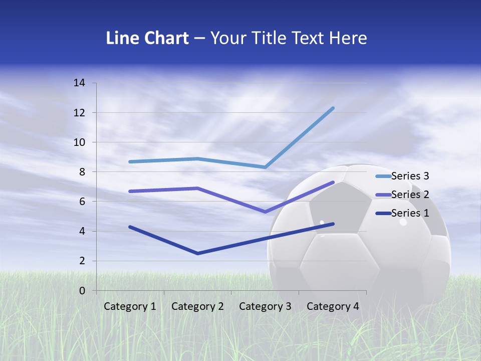Clouds Horizontal Sphere PowerPoint Template