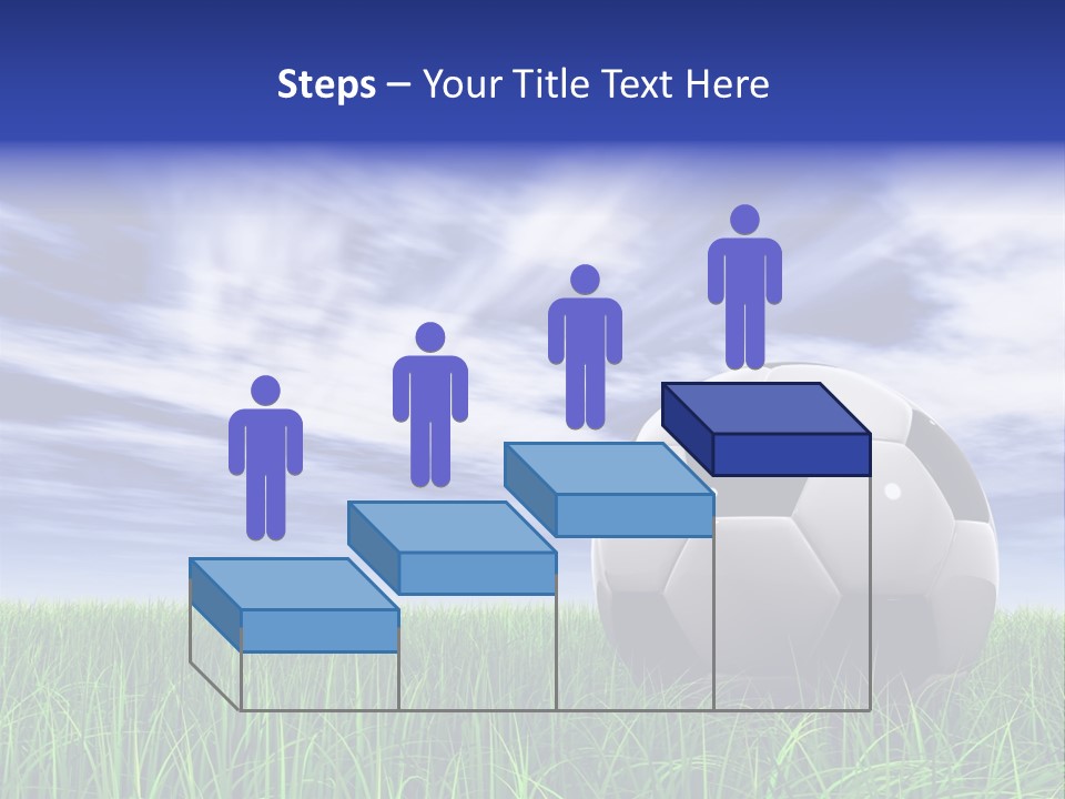 Clouds Horizontal Sphere PowerPoint Template