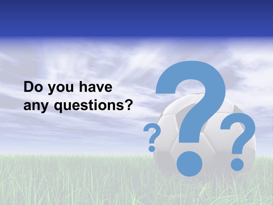 Clouds Horizontal Sphere PowerPoint Template