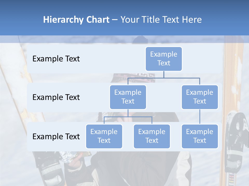 A Woman Sitting In The Snow With Skis On Her Feet PowerPoint Template