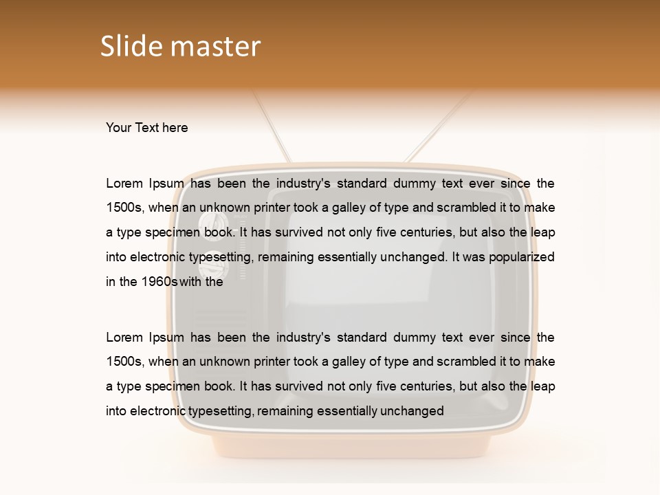 Electronic Watch Receiver PowerPoint Template