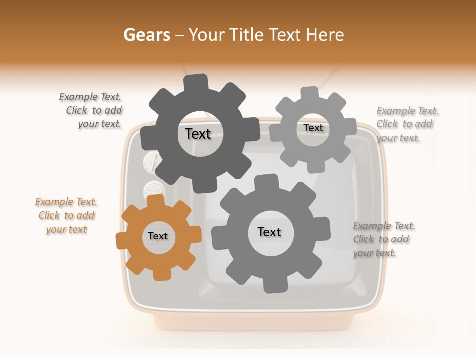 Electronic Watch Receiver PowerPoint Template