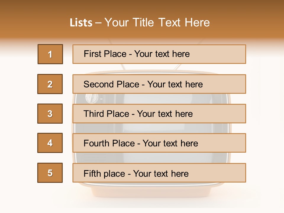 Electronic Watch Receiver PowerPoint Template