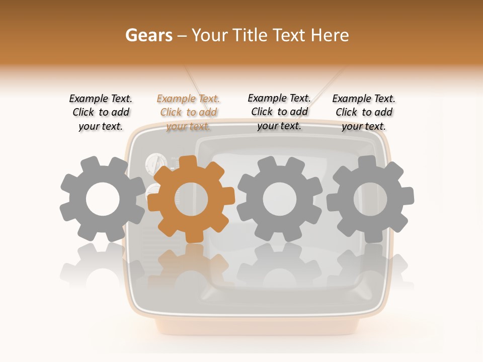 Electronic Watch Receiver PowerPoint Template