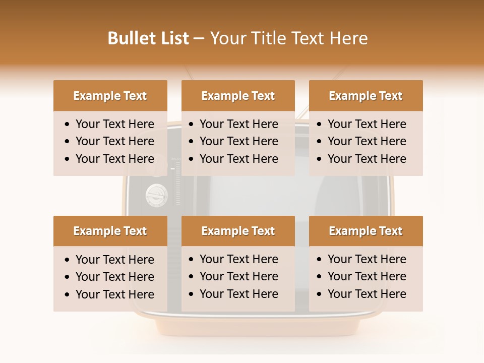 Electronic Watch Receiver PowerPoint Template