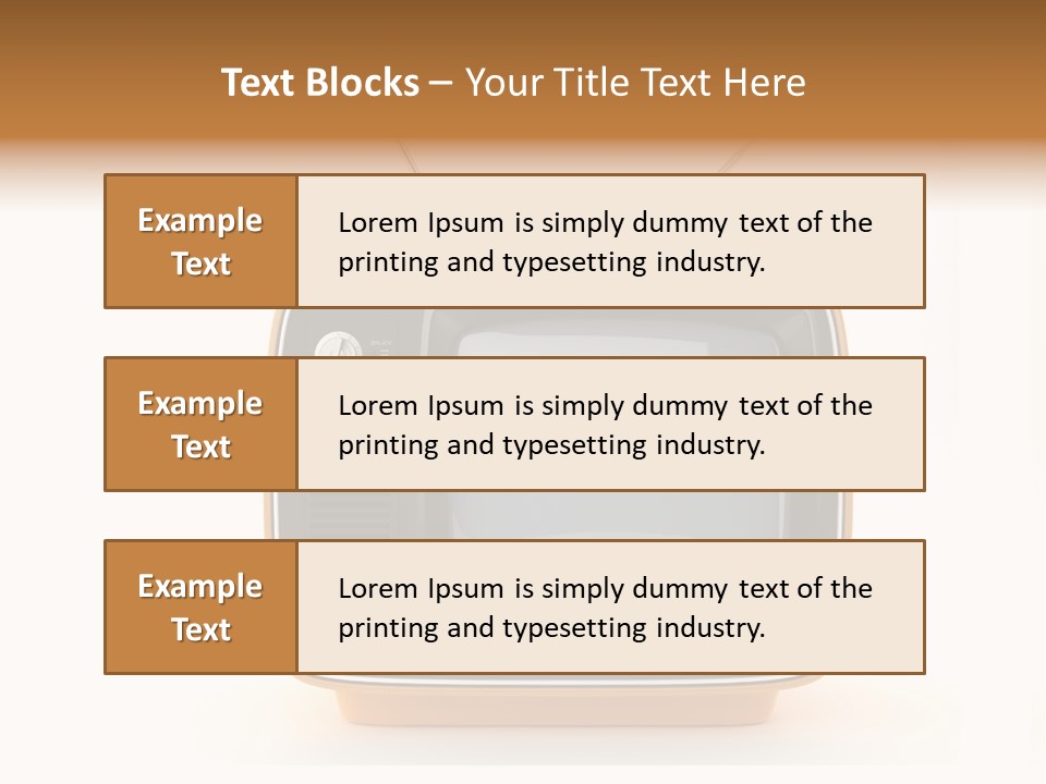Electronic Watch Receiver PowerPoint Template