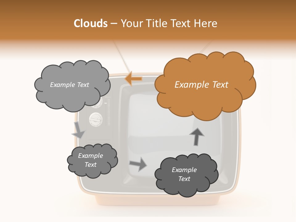 Electronic Watch Receiver PowerPoint Template
