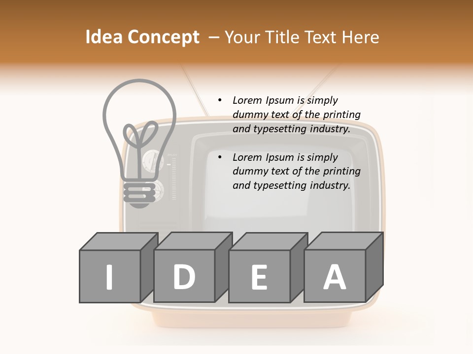Electronic Watch Receiver PowerPoint Template