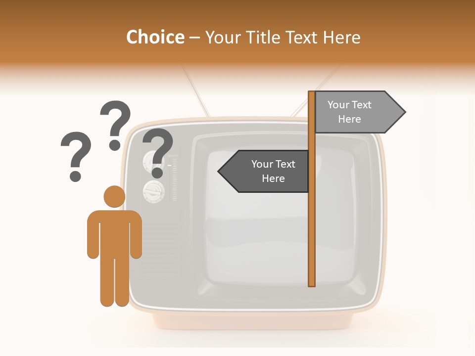 Electronic Watch Receiver PowerPoint Template