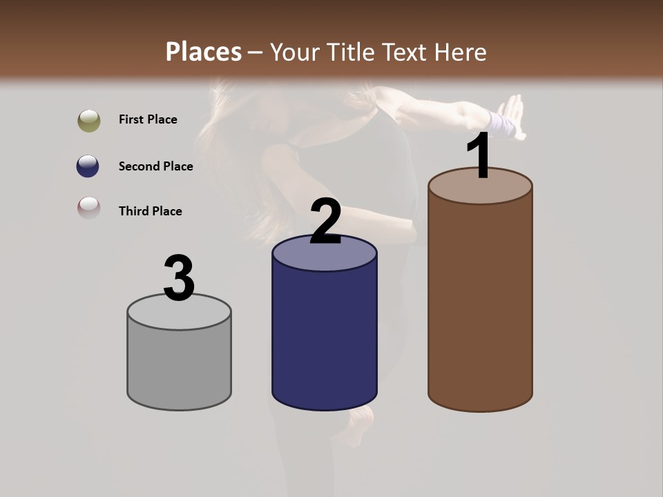 Young Performer Acrobat PowerPoint Template