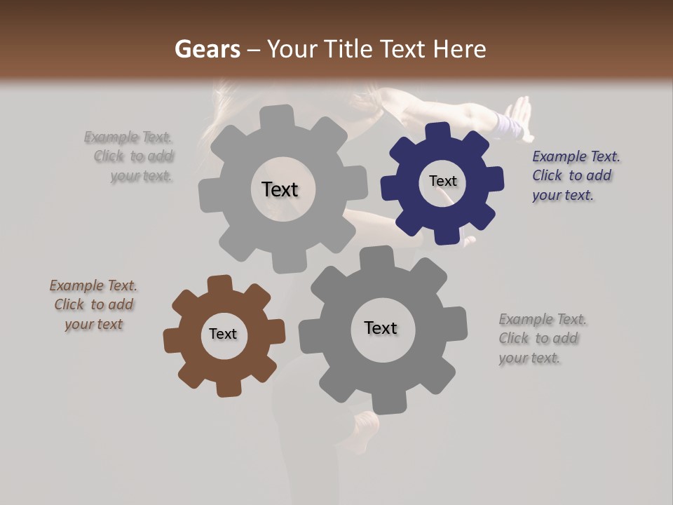 Young Performer Acrobat PowerPoint Template