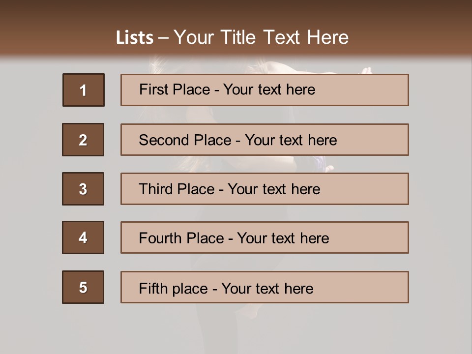 Young Performer Acrobat PowerPoint Template