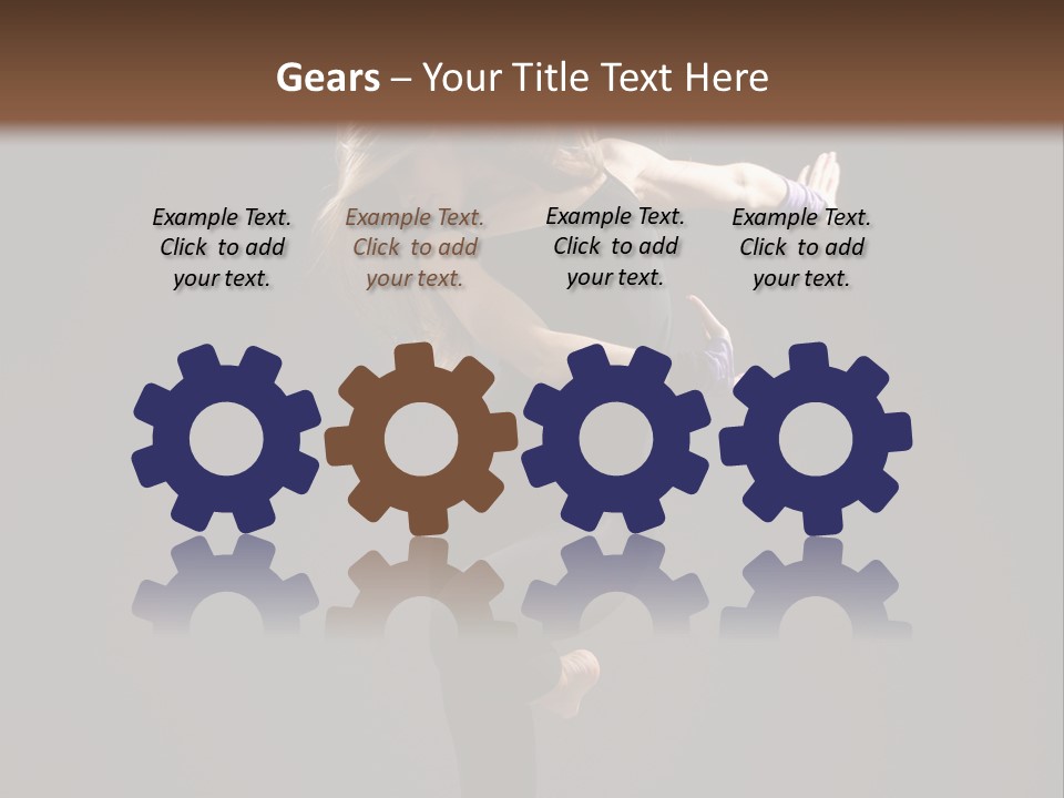 Young Performer Acrobat PowerPoint Template