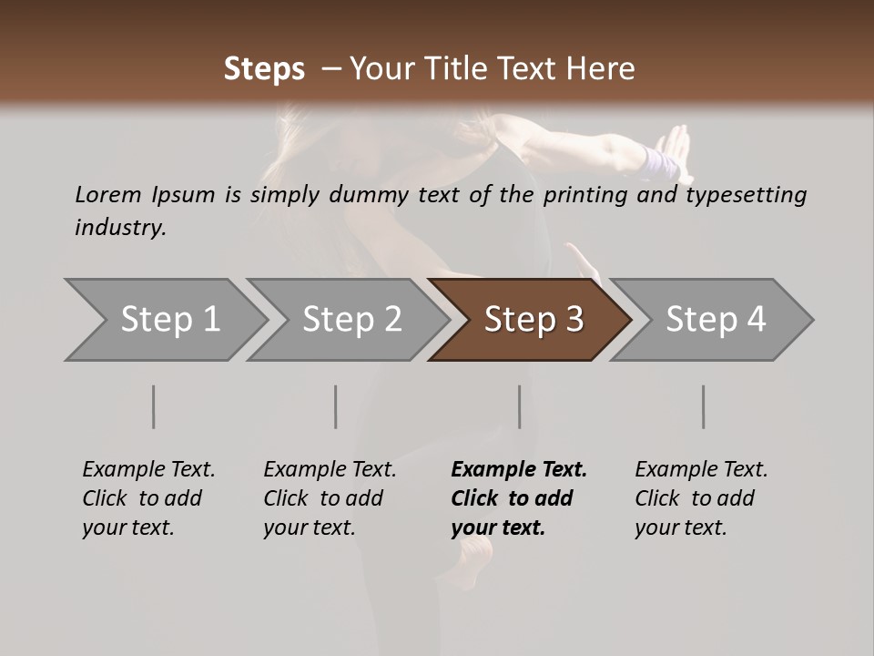 Young Performer Acrobat PowerPoint Template